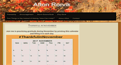 Desktop Screenshot of aftonrorvik.com